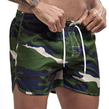 Brand Men's Board Shorts Surfing Beach Short Man Swim Shorts Camouflage print Sport Bermuda Swimwear Male Short