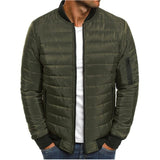 ZOGGA Mens Winter Coats 6 Colors Plus Size S-3XL Men Fashion Autumn Puffer Jacket Coat Cotton-padded Warm Clothes Men Parka