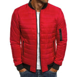 ZOGGA Mens Winter Coats 6 Colors Plus Size S-3XL Men Fashion Autumn Puffer Jacket Coat Cotton-padded Warm Clothes Men Parka